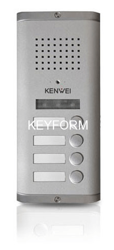 Видеопанель вызывная цветная KENWEI KW-135MC-4B