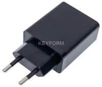Сетевое зарядное устройство Vention на 3 порта USB 2.4A Черный Vention FEAB0-EU