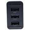 Сетевое зарядное устройство Vention на 3 порта USB 2.4A Черный Vention FEAB0-EU