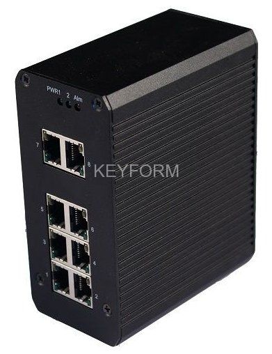 Промышленный коммутатор Fast Ethernet на 8 портов OSNOVO SW-10800/I