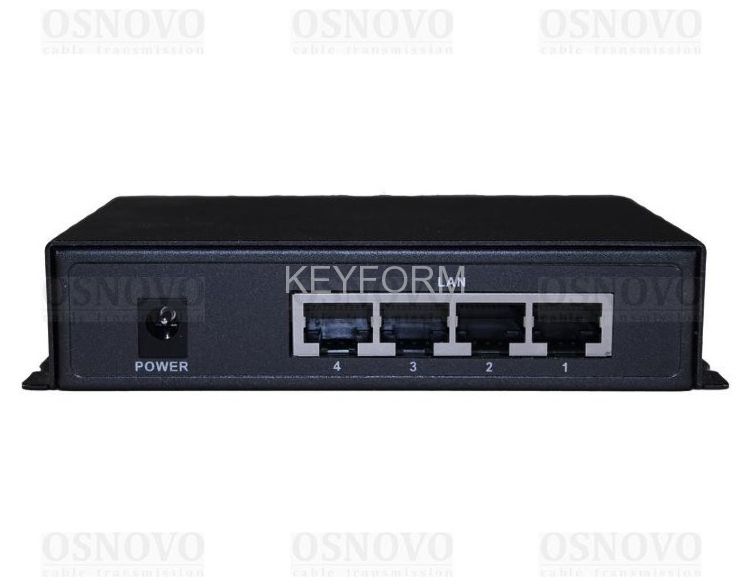 PoE коммутатор Fast Ethernet на 4 порта OSNOVO SW-20500/A