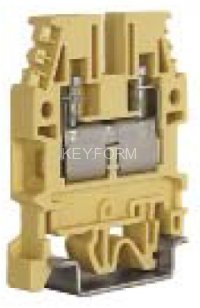 Проходной зажим CBD.4(Ex)i 4 мм2 синий (ZCBX24), Клеммник