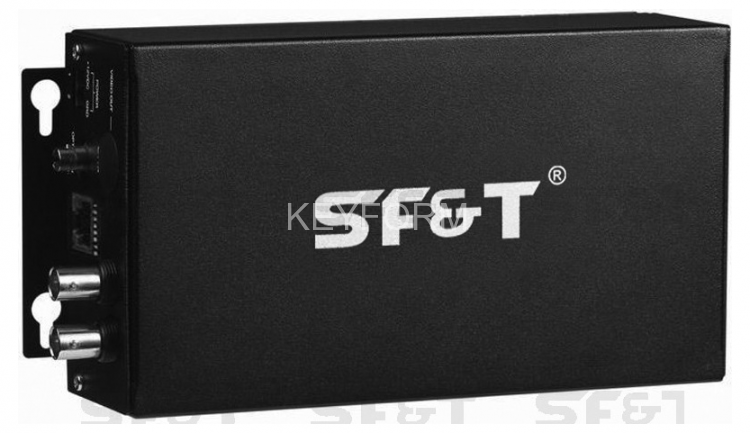 Передатчик 2-канальный по оптоволокну SF&T SF21M4T/W-N