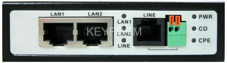 Удлинитель Ethernet OSNOVO TR-IP2