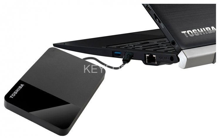Внешние HDD и SSD Toshiba HDD 1TB HDTP310EK3AA