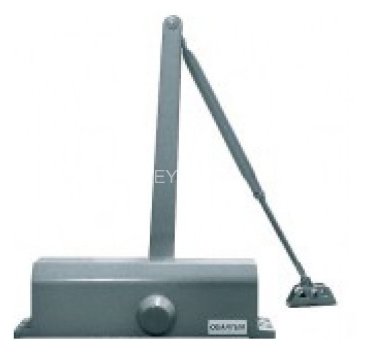 Доводчик для дверей весом до 85 кг. Quantum QM-D740 (серебро)