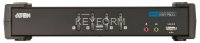 Переключатель, электрон., KVM+Audio+USB 2.0,  1 user USB+DVI =&gt;  4 cpu USB+DVI, со шнурами USB 4х1.8м., 2560x1600 60Hz DVI-D Dual Link/2048x1536 DVI-A, настол., иПереключатель, электрон., KVM+Audio+USB 2.0,  1 user USB+DVI =&gt;  4 cpu USB+DVI,  USB 4х ATEN 