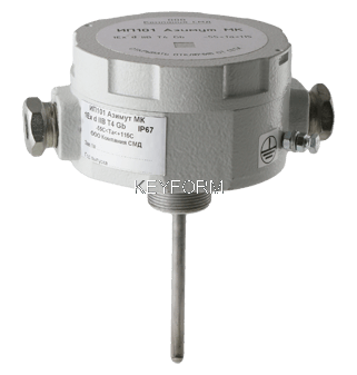 Извещатель пожарный тепловой максимальный взрывозащищенный Компания СМД ИП 101 Азимут МК Б