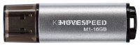 USB2.0 16GB Move Speed M1 серебро Move Speed M1-16G