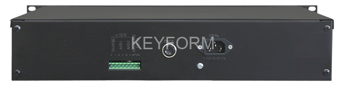 2142 СКАТ-1200И7 RACK источник питания 12В, 5А, высота 2U под 2 АКБ 7-17 Ач. СС ТР ПБ Бастион СКАТ-1200И7 RACK