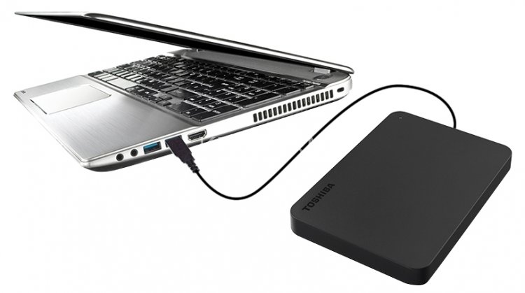 Внешние HDD и SSD Toshiba HDD 1TB HDTB410EK3AA