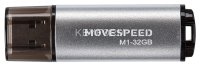 USB2.0 32GB Move Speed M1 серебро Move Speed M1-32G