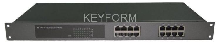 PoE коммутатор Fast Ethernet на 16 портов OSNOVO SW-21600/B