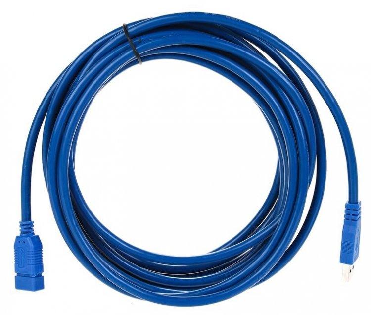 Кабель удлинительный USB3.0 Am-Af 5m Telecom (TUS706-5M) Telecom USB 3.2 Type-AM - USB 2.0 Type-AF 5м