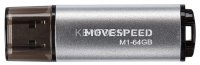 USB2.0 64GB Move Speed M1 серебро Move Speed M1-64G