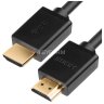Кабель 1.0m HDMI 1.4, 30/30 AWG, позолоченные контакты, FullHD, Ethernet 10.2 Гбит/с, 3D, 4Kx2K, экран 4PH GCR-HM410-1.0m