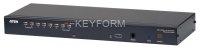 8-портовый KVM-переключатель высокой плотности Over the NET™ Cat 5 ATEN KH1508AI