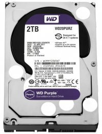 HDD 2000 GB (2 TB) SATA-III Purple (WD20PURZ)