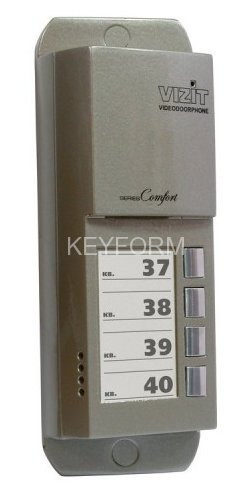 Блок вызова домофона VIZIT БВД-405А-4