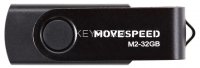 USB2.0 32GB Move Speed M2 черный Move Speed M2-32G