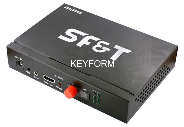Передатчик 1-канальный по оптоволокну SF&T SFH11S5T