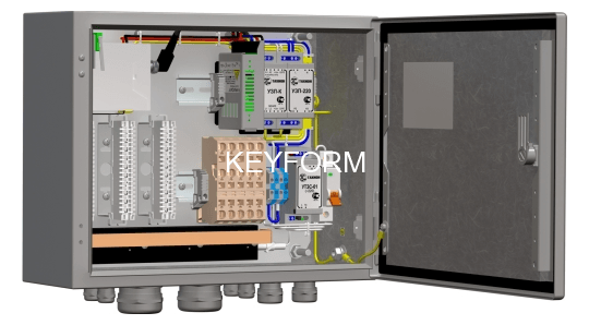Шкаф монтажный с обогревом Тахион ТШ-6-05