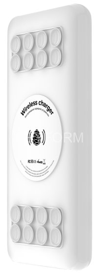 GCR PowerBank на 20000mAh беспроводная зарядка Qi с креплением 15W + QC 3.0 + PD 18W, белый, GCR-55039 Greenconnect GCR-55039