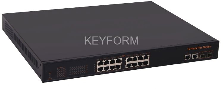 PoE коммутатор Fast Ethernet на 18 портов OSNOVO SW-61622/B