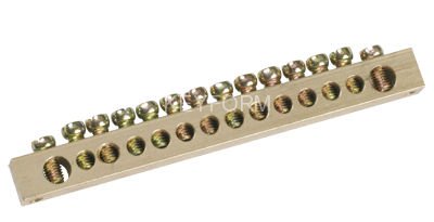 Шина PEN земля-ноль 6х9мм (YNN11-14-100)