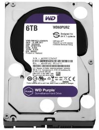 HDD 6000 GB (6 TB) SATA-III Purple (WD60PURZ)