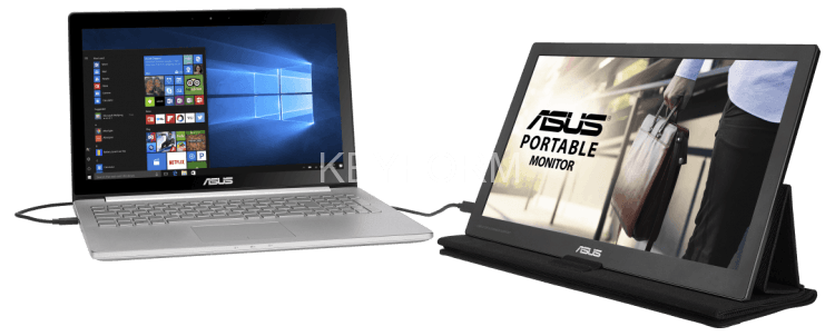 Монитор LCD 15.6” ASUS MB169C+(90LM0180-B01170)