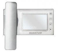 Монитор видеодомофона цветной Quantum, Quantum QM-437C (белый)