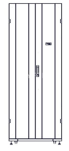 Монтажный шкаф Systeme Electric, серия Uniprom, 42U-750/1200, боковые панели 4шт, черный SYSTEME ELECTRIC UR3350