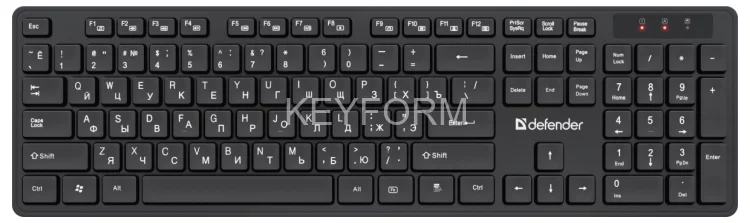 Defender Беспроводной набор Lima C-993 RU,черный,полноразмерный Defender 45993