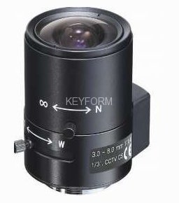 Объектив мегапиксельный вариофокальный с автоматической диафрагмой (АРД) Microdigital MDL-3080D-2.0M