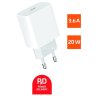 Сетевое З/У GoPower GPPD06 Type-C 20W PD3.0 белый GoPower 00-00022766