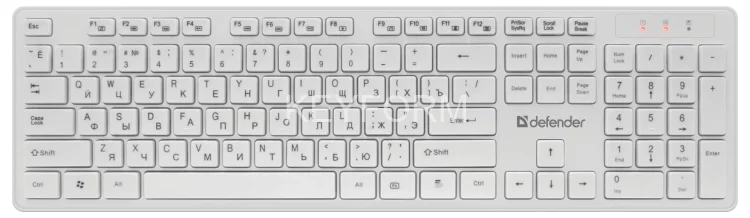 Defender Беспроводной набор Auckland C-987 RU,белый,полноразмерный Defender 45987
