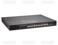 Управляемый PoE коммутатор Fast Ethernet на 24 порта OSNOVO SW-62422/MB