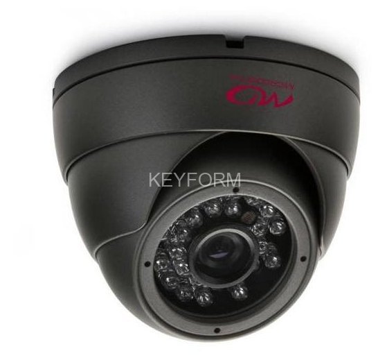 Видеокамера HD-SDI купольная уличная антивандальная Microdigital MDC-H9290VTD-24