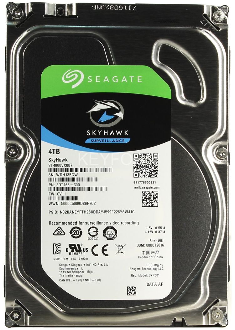 HDD 4000 GB (4 TB) SATA-III SkyHawk (ST4000VX007)