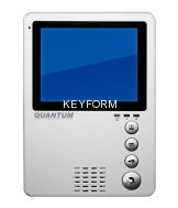 Монитор видеодомофона Quantum, Quantum QM-431C (белый)