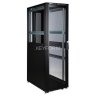 Lande 42U 19'' Шкаф серии DYNAmax Ш=600мм Г=1000мм, цв.черный LANDE LN-SR42U6010-BL-CFAA