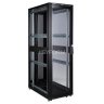 Lande 42U 19'' Шкаф серии DYNAmax Ш=600мм Г=1000мм, цв.черный LANDE LN-SR42U6010-BL-CFAA
