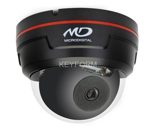 IP-камера купольная Microdigital MDC-i7090F (корпус черный)