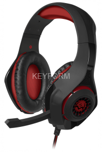 Игровые наушники с микрофоном SVEN AP-G886MV, черный-красный Sven SV-014995