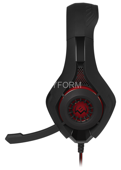 Игровые наушники с микрофоном SVEN AP-G886MV, черный-красный Sven SV-014995