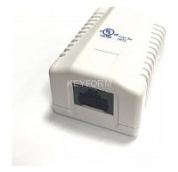RJ-45-1 (8P8C) CAT5e, 1 выход (LISTED)