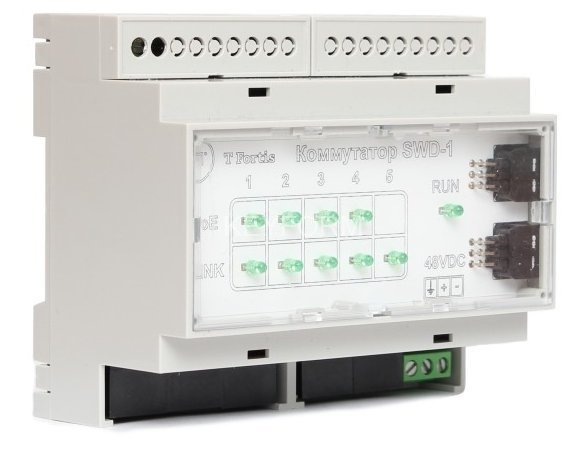 Коммутатор с питанием по PoE Форт-Телеком Tfortis SWD-1