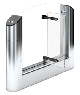 Турникет с распашными створками Возрождение Praktika-t-04к (660мм) крайний элемент с картоприемником