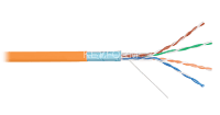 F/UTP 4pair, Cat5e, Solid, In, LSZH (NKL 9200C-OR), витая пара